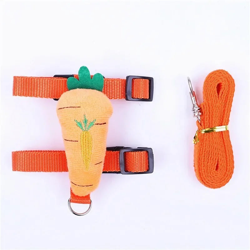 Hamster, Rabbit. Small Pets Adjustable Harness Leash