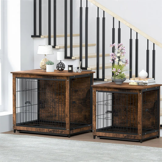 Spacious Pet Kennel  Indoor Wooden Furniture