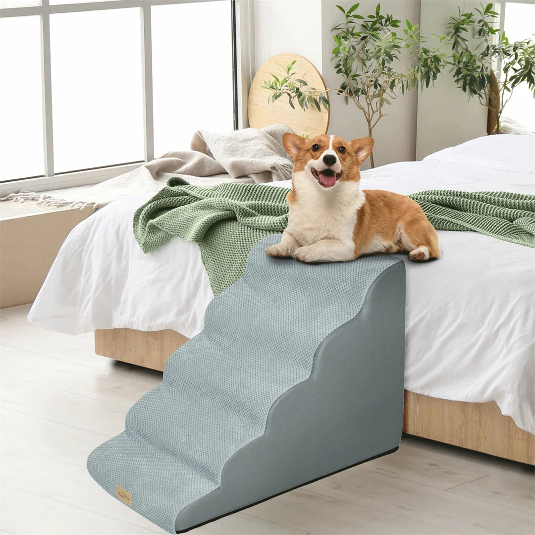 Pet Stairs High-Density Foam With Washable Cover