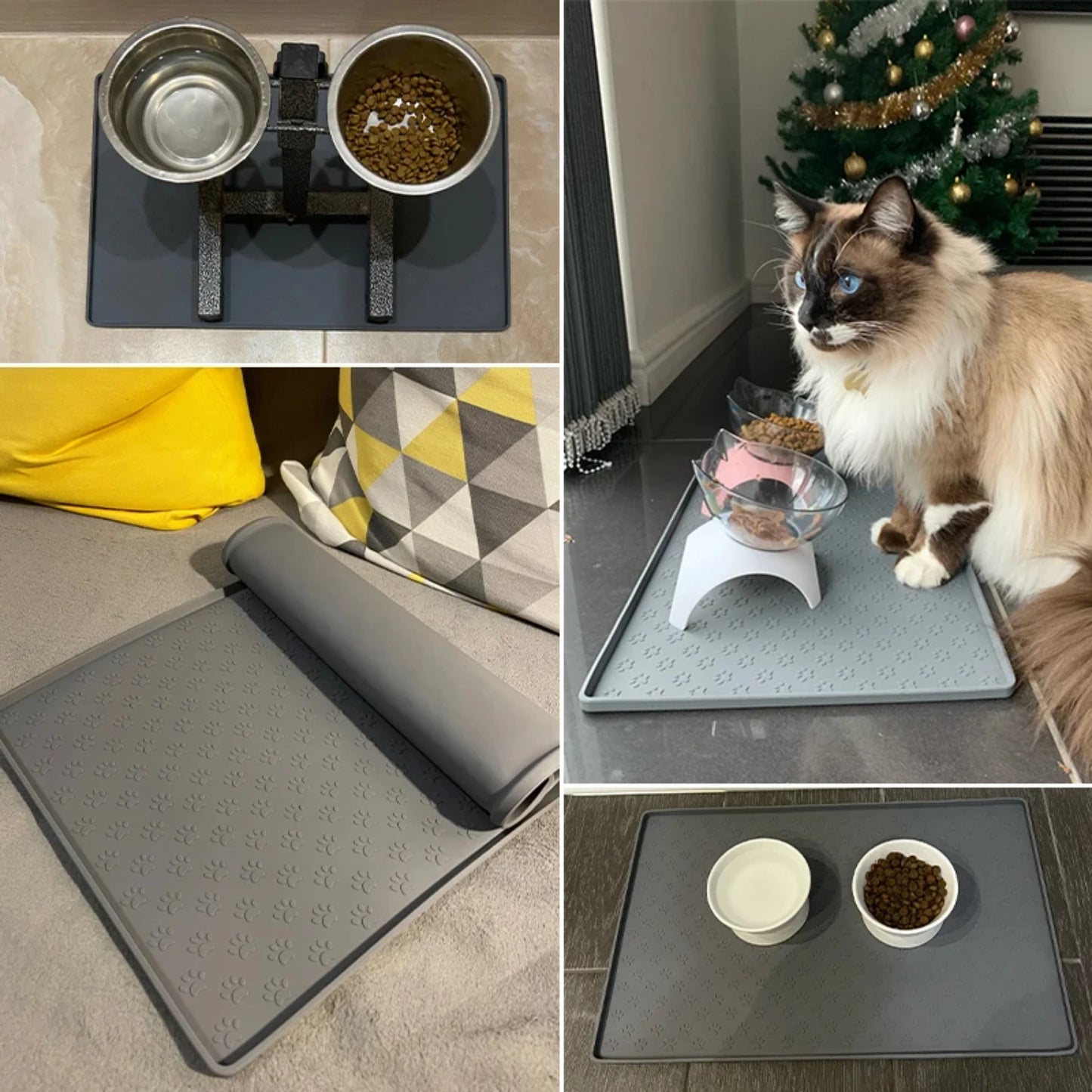 Waterproof Silicone Pet Feeder Mat