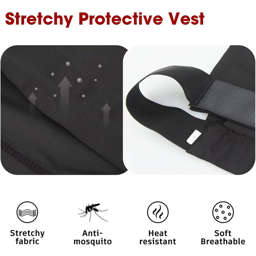 Horse Shoulder Guard High Elastic Spandex Fabric Horse Chest Saver Protector Horse Vest for Equestrian Sport
