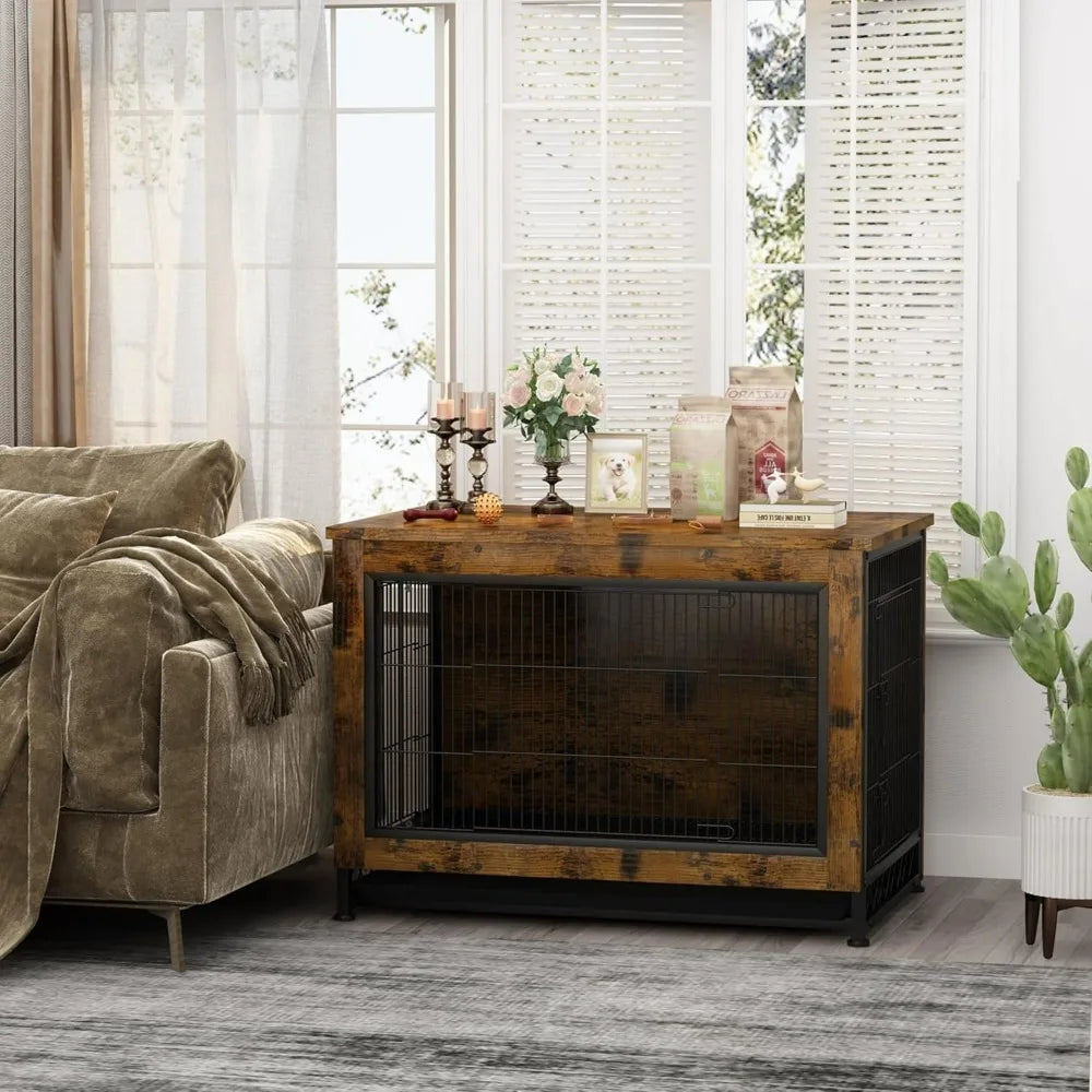 Heavy Duty End Table Crate, 3 Door, Large