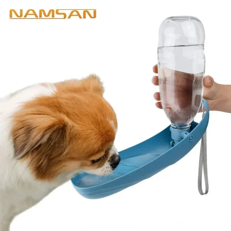 Portable Dog Water Bottle, Foldable