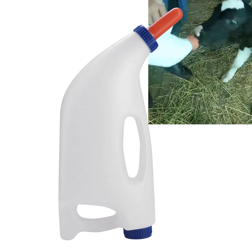 4L Calf Cow Feeding Milk Bottle With Handle