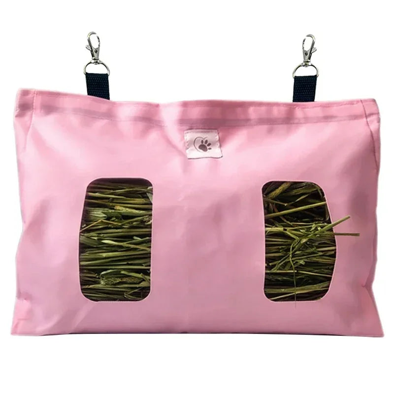 Small Animal Hanging Hay Feeder Bag