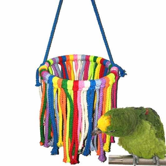 Hanging Cotton Rope Bite-Resistant Small / Medium Parrot