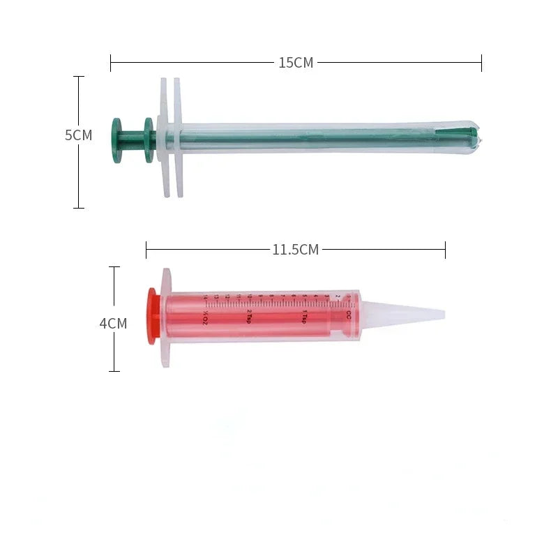Pet Medicine Dispenser Piller Shooter Syringe with Soft Tip