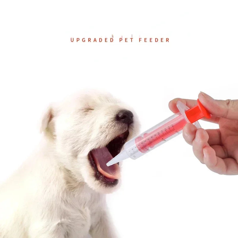 Pet Medicine Dispenser Piller Shooter Syringe with Soft Tip
