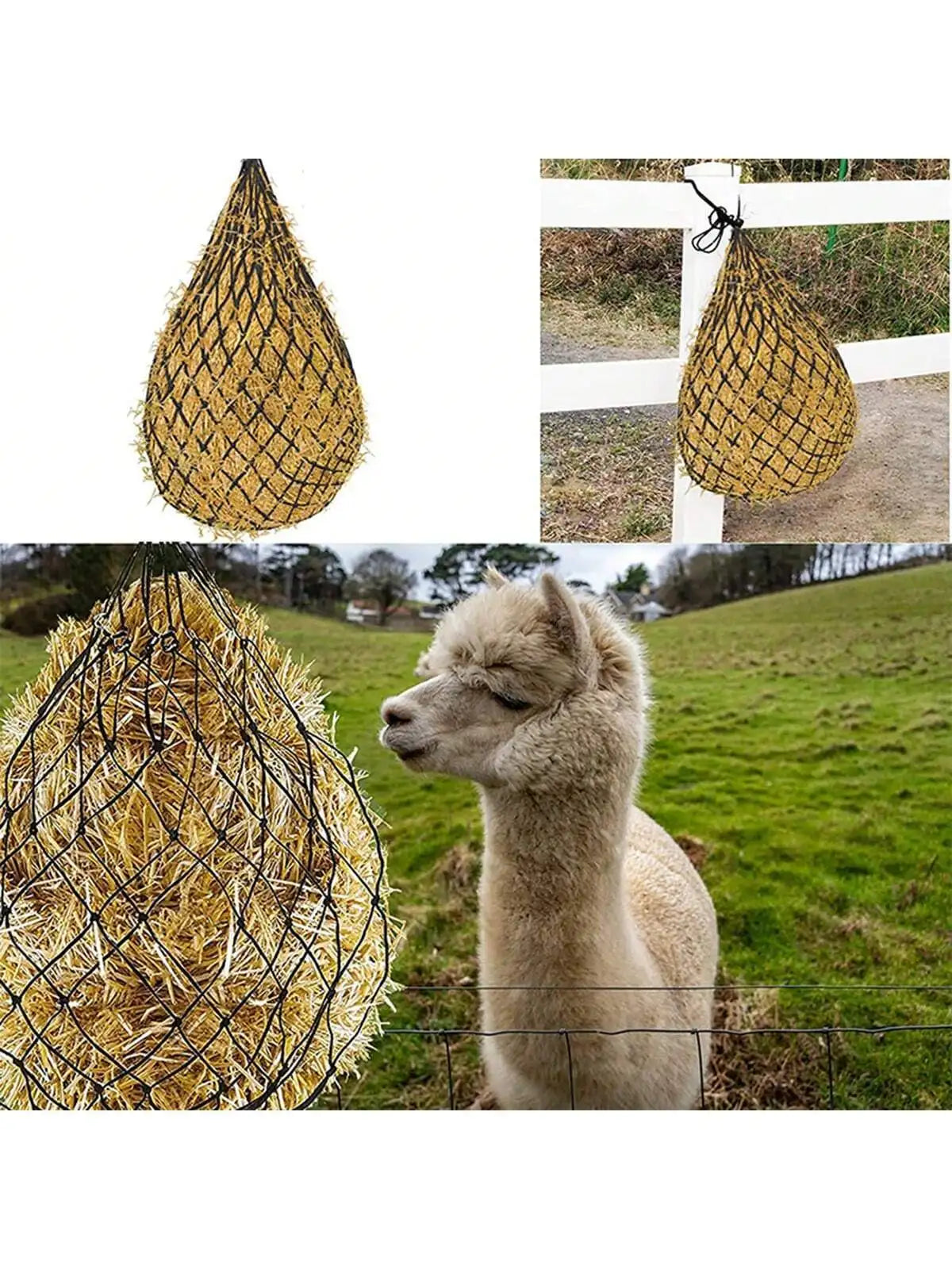 2pc Hay Bag, Slow Feed