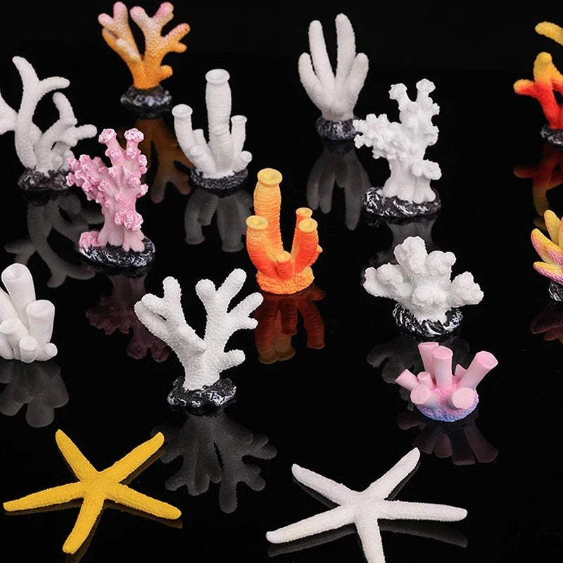 Artificial Coral Fish Tank Decorations